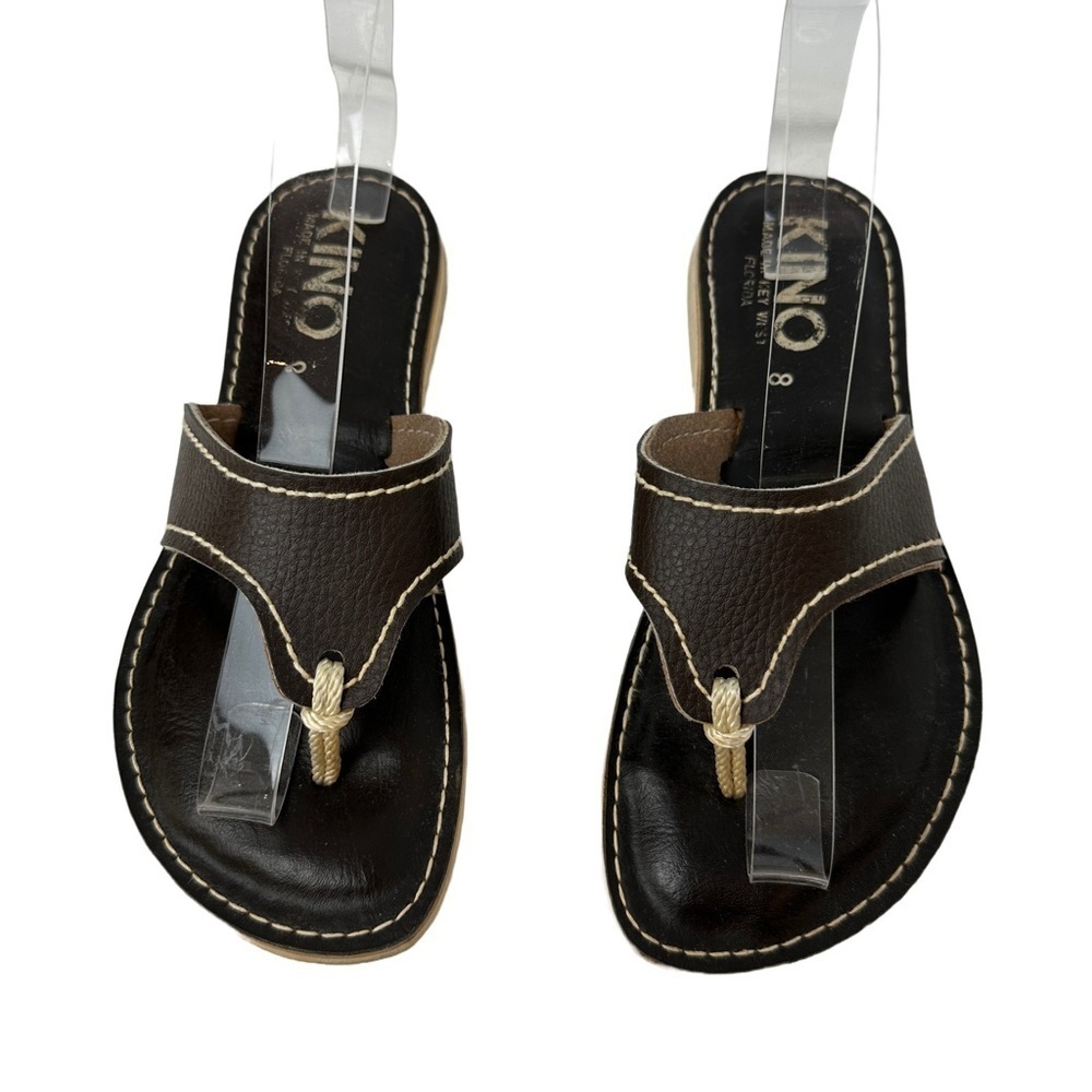 Kino‎ Made in Key West Leather Sandals 8